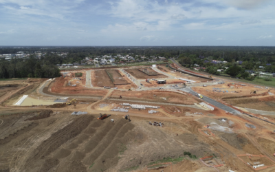 Construction of Lilywood Landings hits top gear