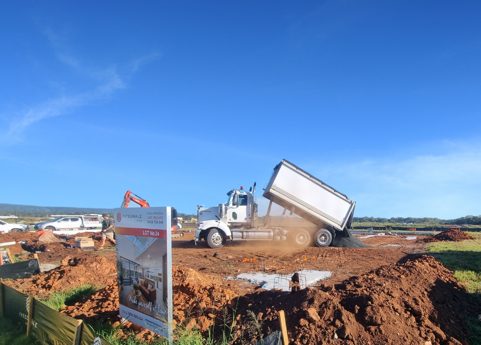 Display Village comes to life as construction begins