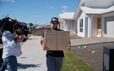 TV coverage for first homeowners at Lilywood Landings